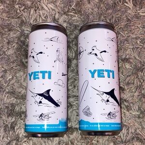 Yeti stash cans bundle of 2 slim limited edition